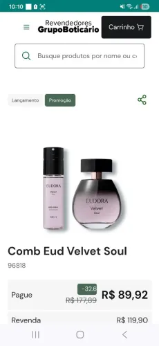 Perfume feminino