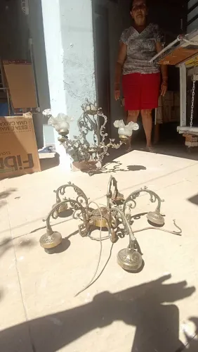 Lustre de bronze