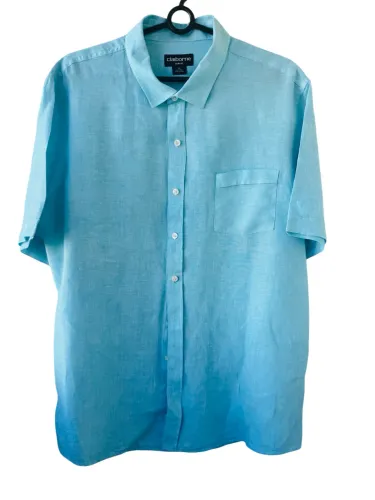 Camisa 100% linho Claiborne importada