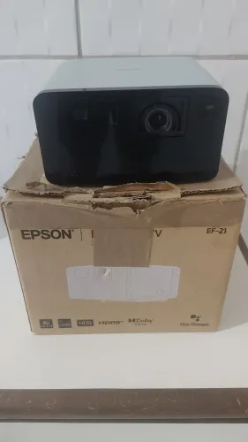 projetor epson epiqvision laser smart ef21