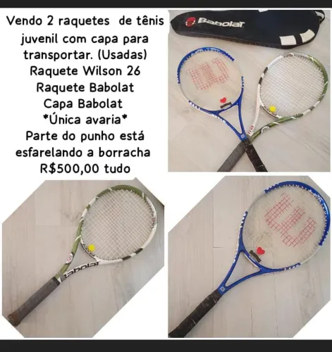 Vendo Raquetes de tênis ?