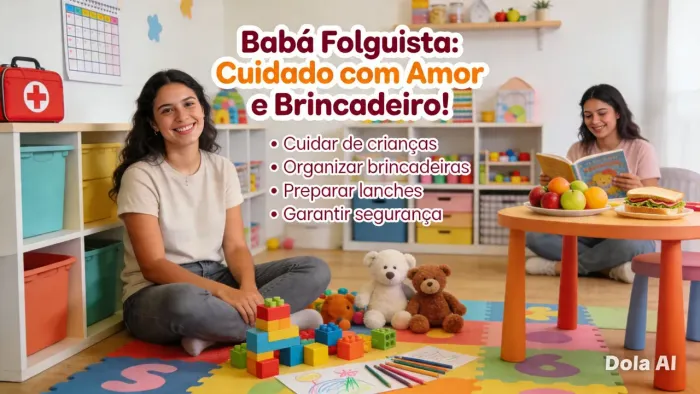  Cuidador de idoso e babá folguista 
