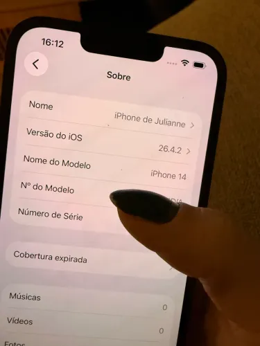 iPhone 14 128gb preto