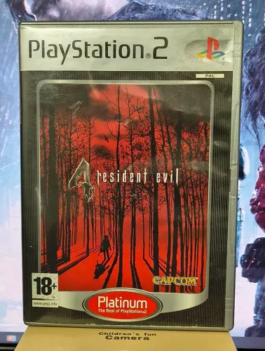 Resident Evil 4 Platinum PS2 Europeu