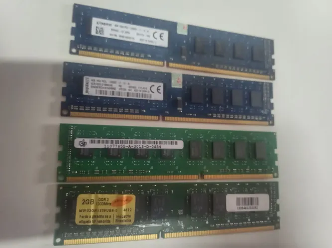 Kit de memória e processador