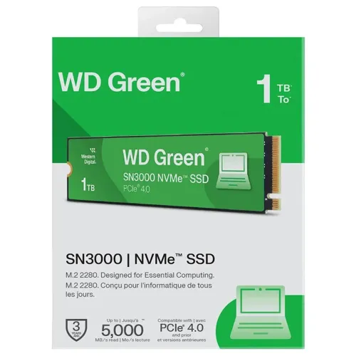 Ssd nvme 1tb wd green