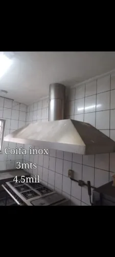 Coifa inox completa