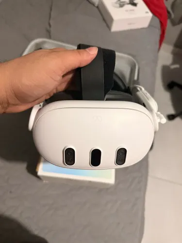 Meta quest 3 512G + 2 BOBOVR E3 PRO + Cabo kiwi