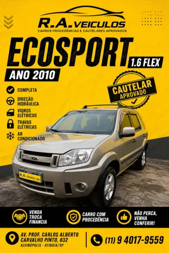 Ford Ecosport XLT 1.6/ 1.6 Flex 8V 5P 2010