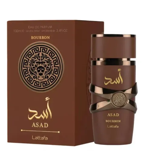 Perfume Lattafa Asad Bourbon - Original a pronta entrega