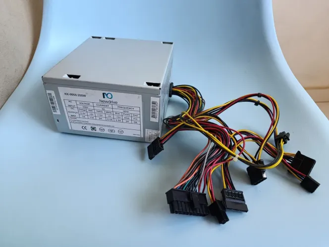 Fonte de PC 200W Newdrive | Testada 100%, Silenciosa e Garantida!