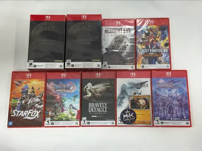 JOGOS NOVOS LACRADOS PARA NINTENDO SWITCH 2