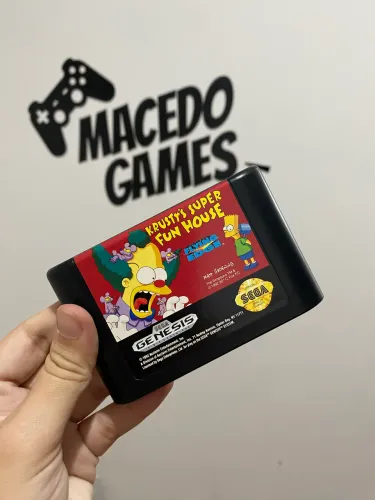 FITA CARTUCHO KRUSTY?S SUPER FUN HOUSE ORIGINAL