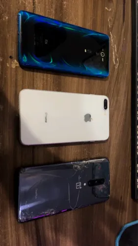 iPhone 8 Plus, xiaomi e one Plus para reparo !!
