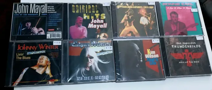 CDS ORIGINAS BLUES .JAZZ and FUSION