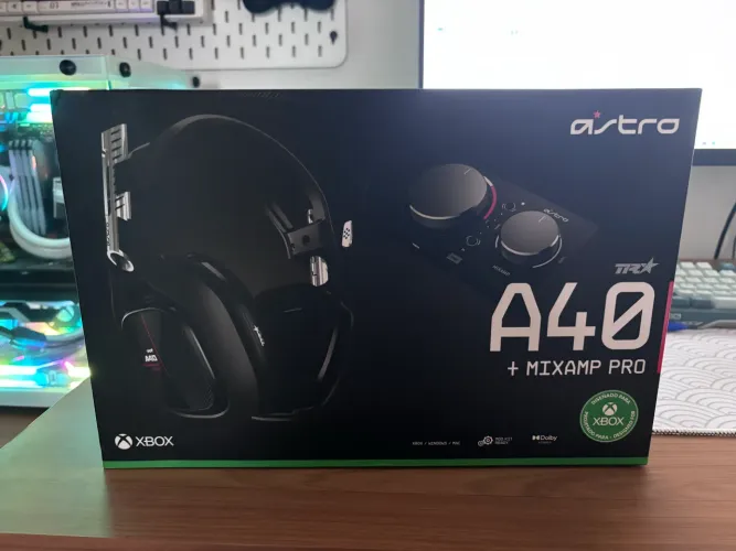 Headset Astro A40 TR + MixAmp Pro original 