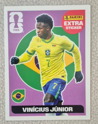 Figurinha Legend Vinícius Jr Oficial