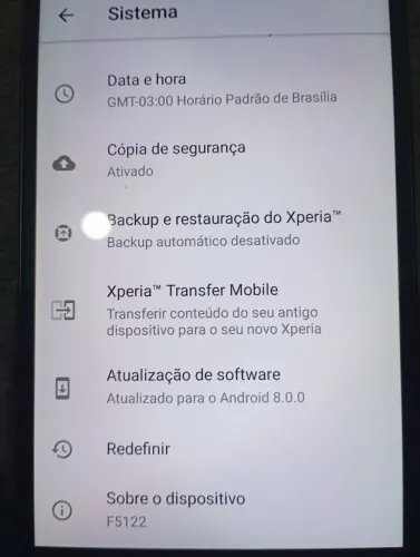 Celular Sony Xperia funcionando certinho NFC 