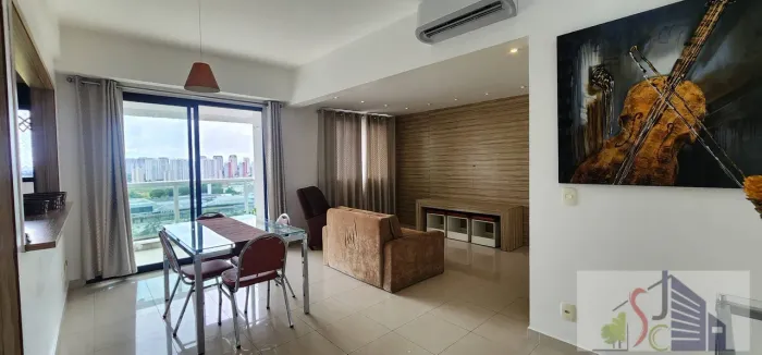 Alugo Apartamento mobiliado na Ponta Negra, Condomínio Acquarelle.