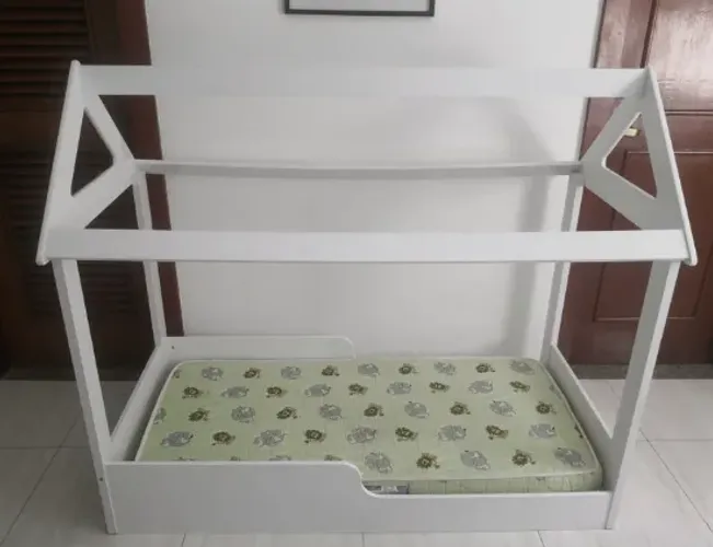 Cama Infantil Montessoriana + Colchão