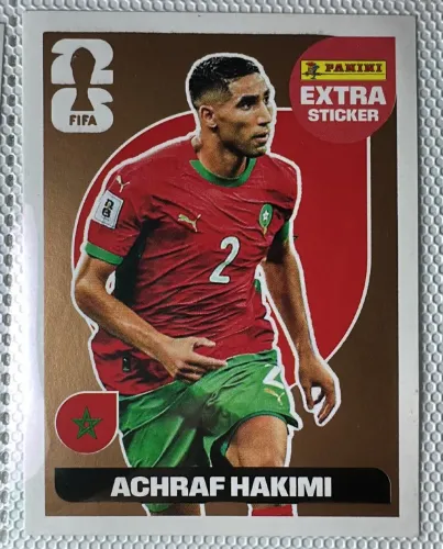 Figurinha hakimi bronze legend 