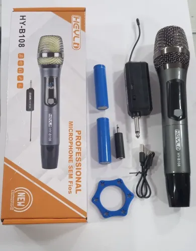 Microfone profissional sem fio
