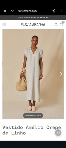 Vestido Flávia Aranha 