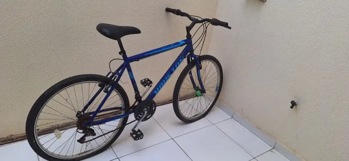 Bicicleta Houston Foxer Azul com Marchas