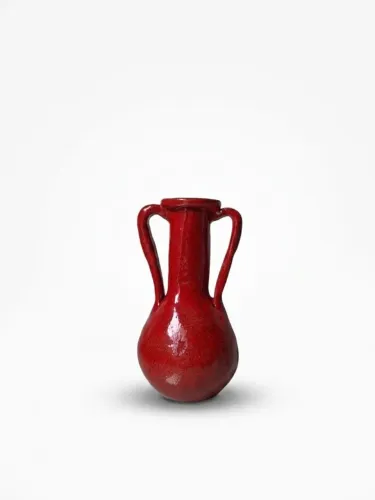 Vaso Decorativo - 8,5x16cm | Cerâmica Artesanal