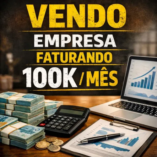 Vendo empresa faturando mais de 100k mês 