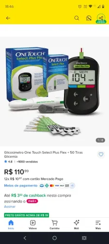 Monitor de glicose