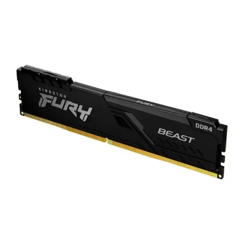 Memória RAM Kingston Fury Beast, 16GB, 3200MHz, DDR4, CL16, Preto
