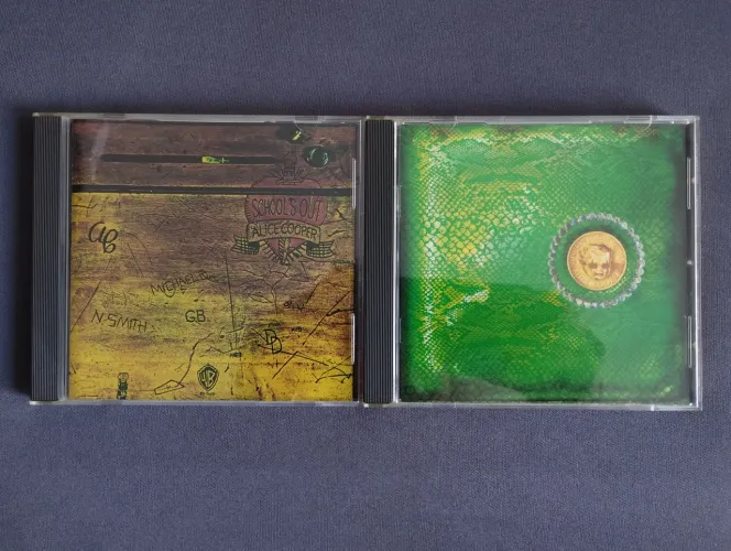 Combo Lote 2 CDs Alice Cooper - School's Out + Billion Dollar Babies Importados Ozzy 