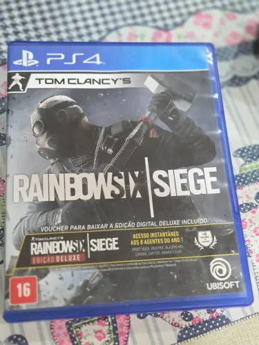 PS4 Rainbow Six Edição Deluxo