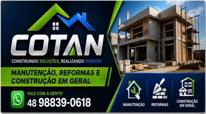 SUA OBRA COMPLETA COM UMA SÓ EQUIPE