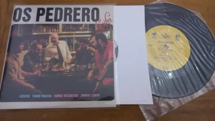 Compacto Os Pedrero - Lucifer - Tenho Pressa - Vamos Desquitar - Jhonny Larva - NOVO-SEM D