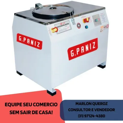 Amassadeira Rápida 25Kg GPaniz Nova