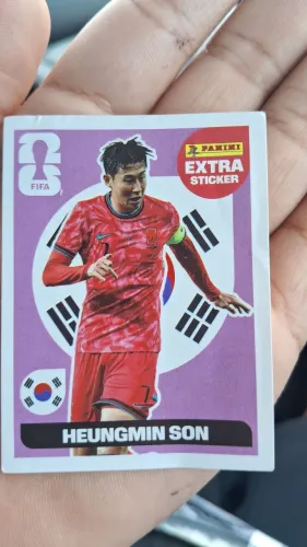 Cartinha da copa lendária base do Heungmin Son