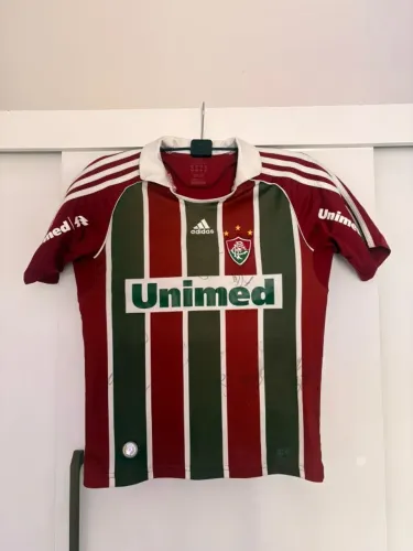Camisa Fluminense Football Club 2008/2009 Infantil | Original Autografada