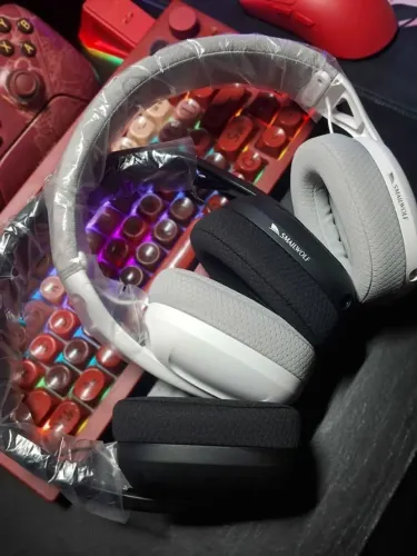 Headset Gamer SMAILWOLF L80 Tri Mode Sem Fio (NOVO) 