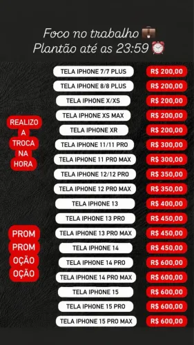 Tela para seu iPhone