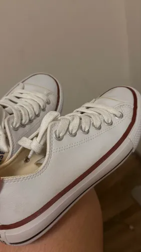 tênis allstar usado uma vez