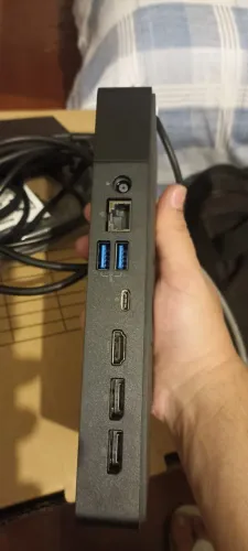 Docking Station Dell USB-C Original com Fonte (WD19S)