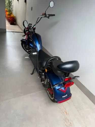 Harley-Davidson Patinete Moto Chopper Eletrico Vermelho 3000w