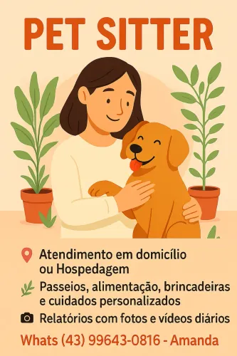 Pet Sitter/ Hospedagem