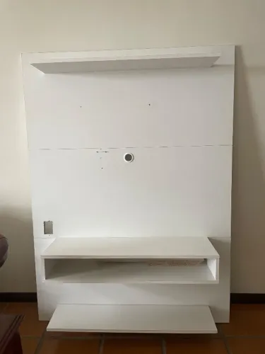 Painel de TV branco