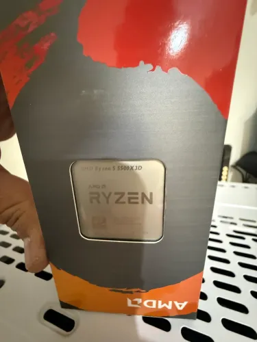 Ryzen 5 5500x3d com nota fiscal e garantia