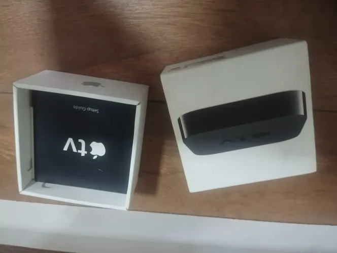 Apple tv 3 geração na caixa