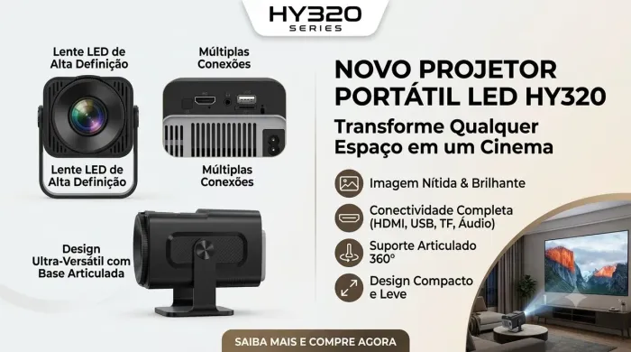 Projetor de imagem LED