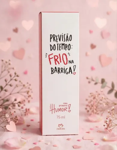 O cheiro está no ar Natura